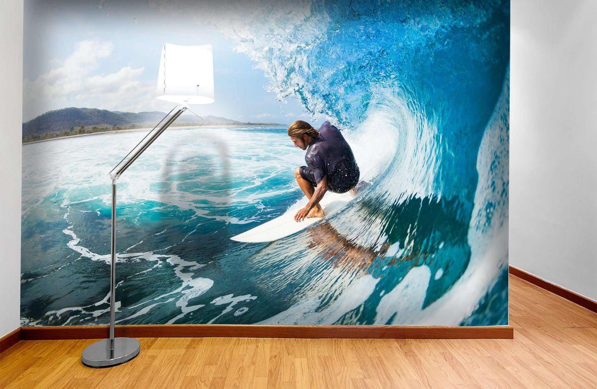 Samolepilne stenske Fototapeta Surfing SW027-Life-decor.si