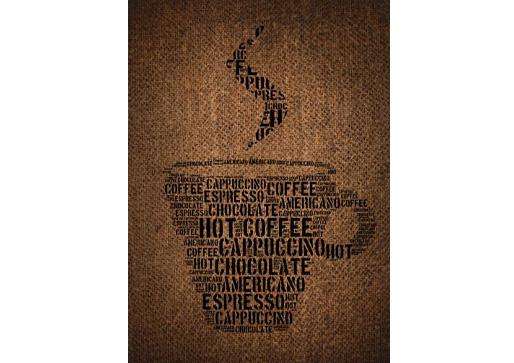 Samolepilne stenske Fototapeta symbol coffee SW055-Life-decor.si