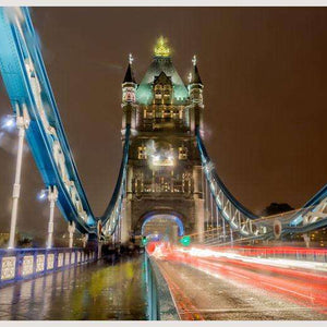 Samolepilne stenske Fototapeta Tower Bridge at Night SW160-Life-decor.si