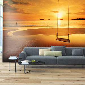 Samolepilne stenske Fototapeta Tropical colorful sunset SW296-Life-decor.si