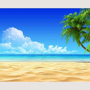 Samolepilne stenske Fototapeta Tropical sand SW066-Life-decor.si