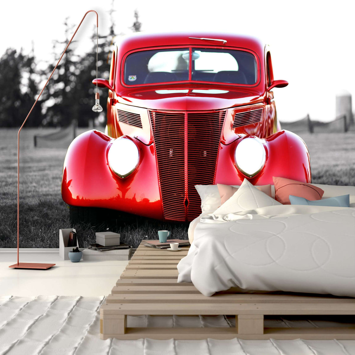 Samolepilne stenske Fototapeta Vintage car SW106-Life-decor.si