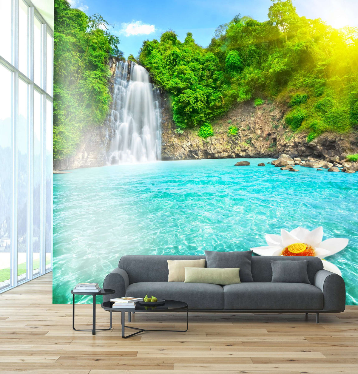 Samolepilne stenske Fototapeta Waterfall SW195-Life-decor.si