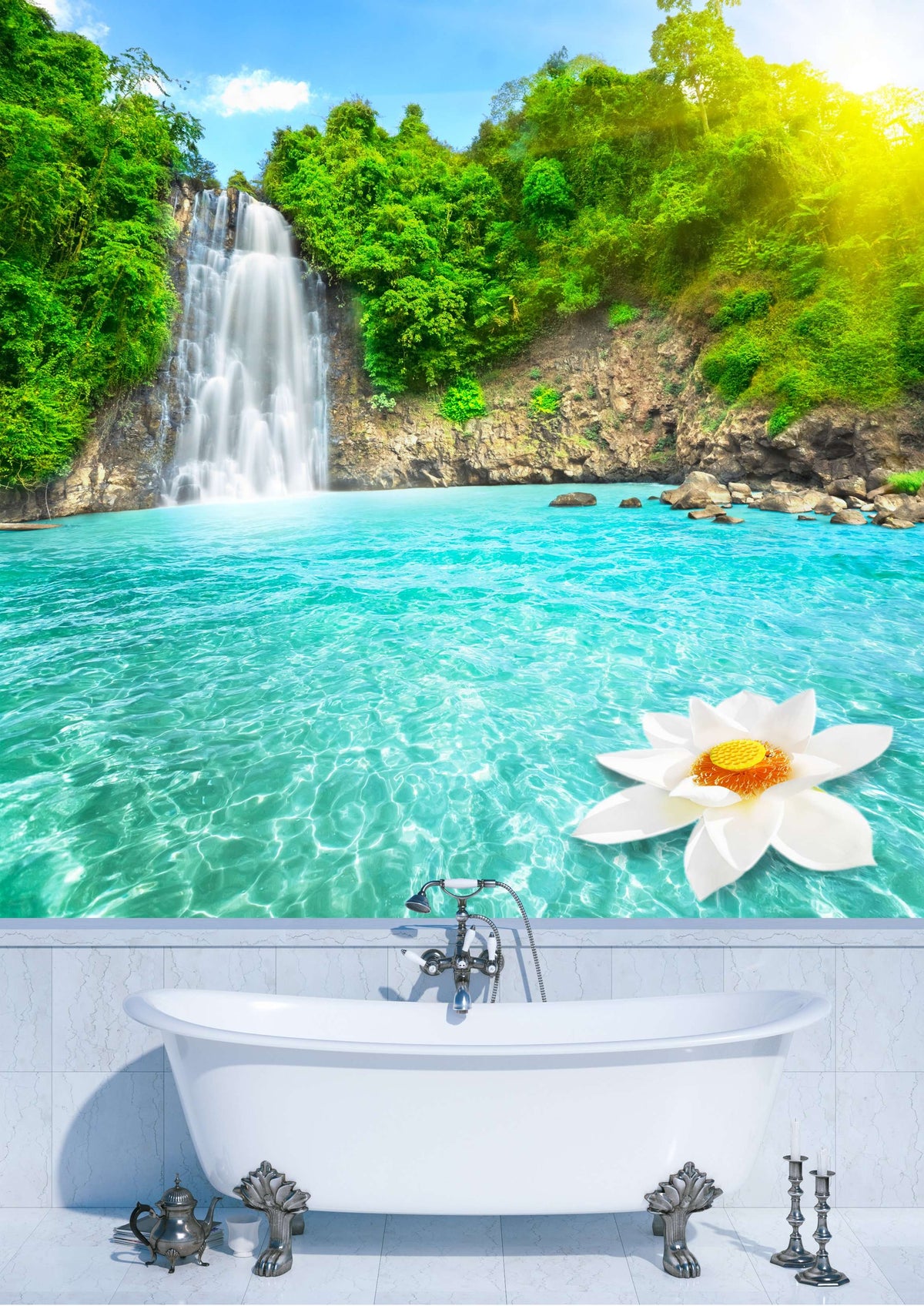 Samolepilne stenske Fototapeta Waterfall SW195-Life-decor.si