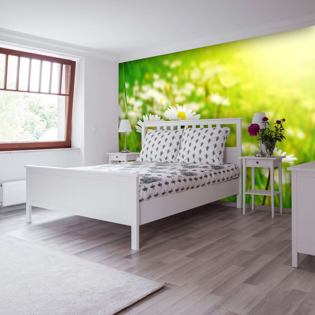 Samolepilne stenske Fototapeta White Flowers SW097-Life-decor.si