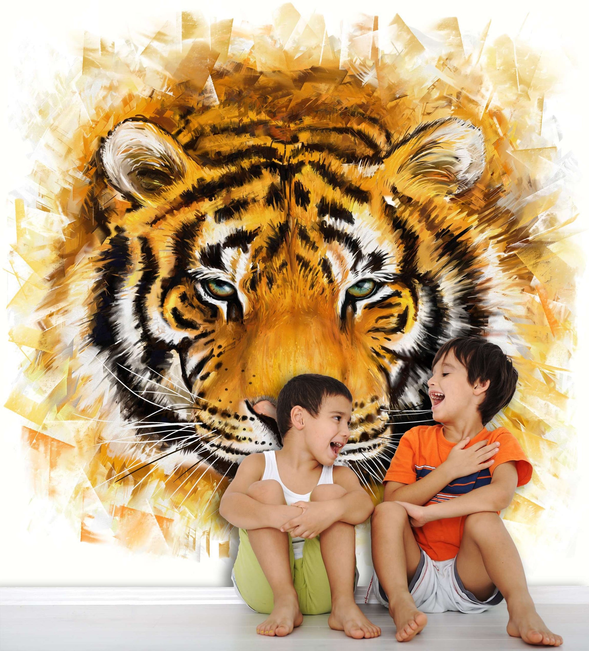 Samolepilne stenske Fototapeta Wild tiger SW182-Life-decor.si