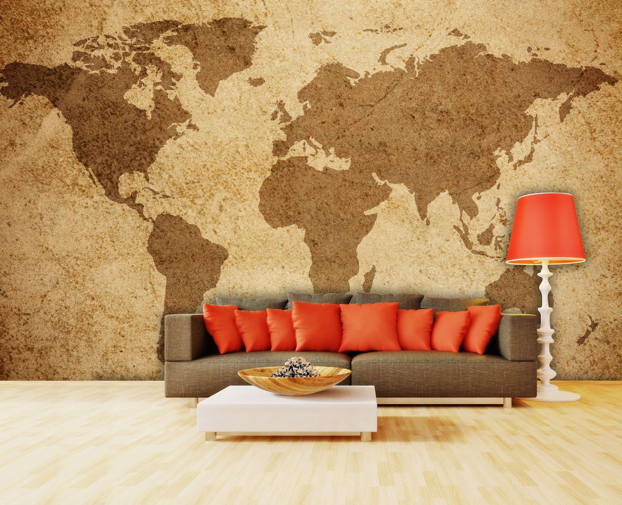 Samolepilne stenske Fototapeta World map texture SW149-Life-decor.si