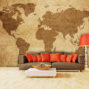 Samolepilne stenske Fototapeta World map texture SW149-Life-decor.si