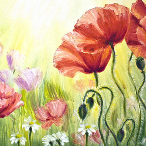 Slika za na steno Poppies in the morning - AP147-Life-decor.si