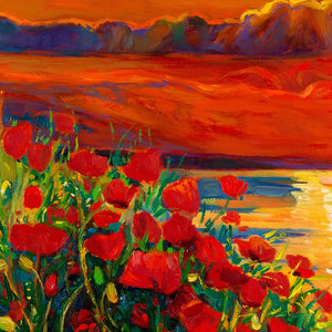 Slika za na steno Poppy and ocean - AP130-Life-decor.si