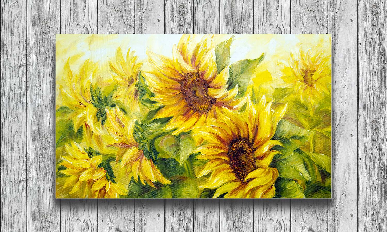 Slika za na steno Sunny Sunflowers - AP159-Life-decor.si