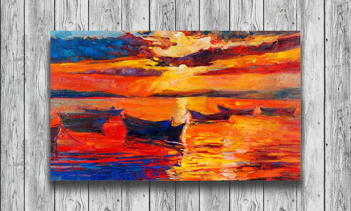 Slika za na steno Sunset over ocean - AP148-Life-decor.si