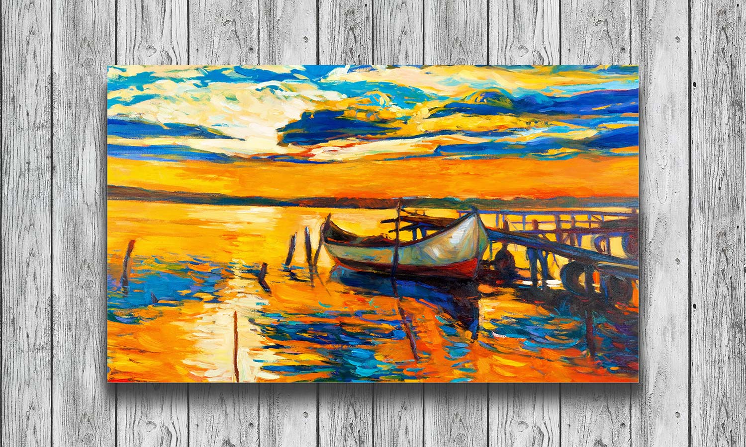 Slika za na steno Sunset over ocean - AP163-Life-decor.si