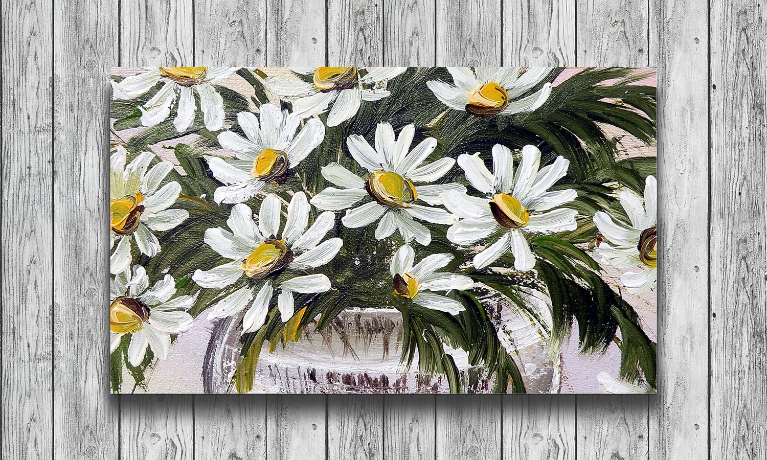 Slika za na steno White flowers - AP171-Life-decor.si