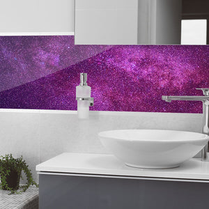 Stakla za kuhinje Abstract cosmic - PVC plošče / Pleksi steklo - s tiskom za kuhinjo, Zidne obloge PKU269-Life-decor.si