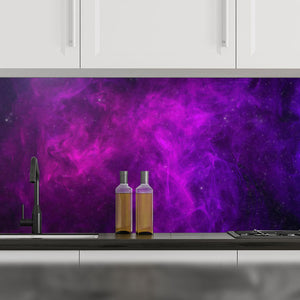 Stakla za kuhinje Beautiful universe - PVC plošče / Pleksi steklo - s tiskom za kuhinjo, Zidne obloge PKU270-Life-decor.si