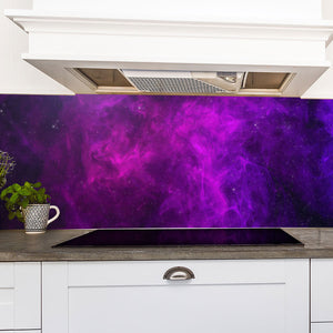 Stakla za kuhinje Beautiful universe - PVC plošče / Pleksi steklo - s tiskom za kuhinjo, Zidne obloge PKU270-Life-decor.si