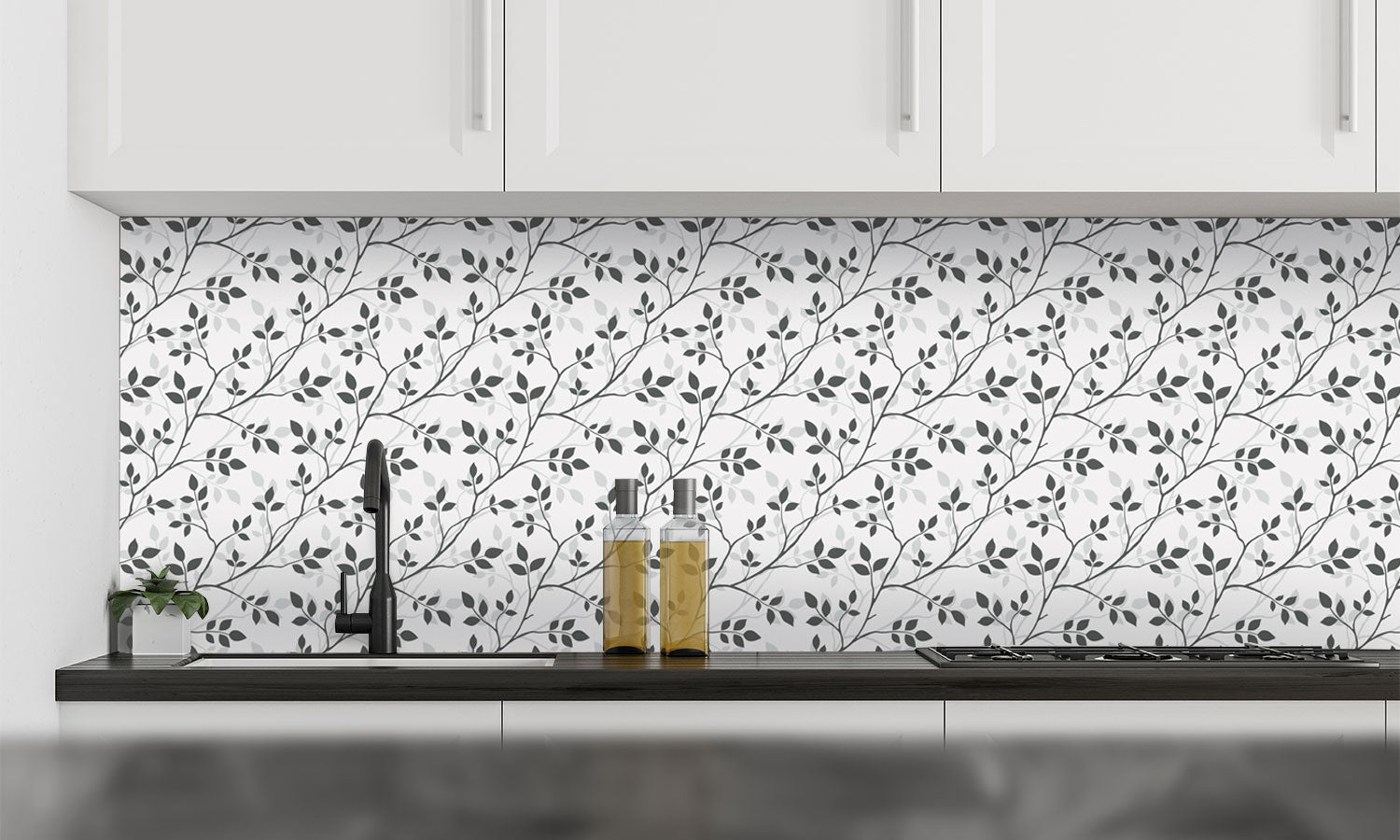 Stakla za kuhinje Pattern seamless - PVC plošče / Pleksi steklo - s tiskom za kuhinjo, Zidne obloge PKU342-Life-decor.si