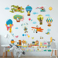 Stenske nalepke Veseli Baloni - WS102-Life-decor.si