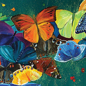 Stenske poslikave colorful butterfly - AP046-Life-decor.si