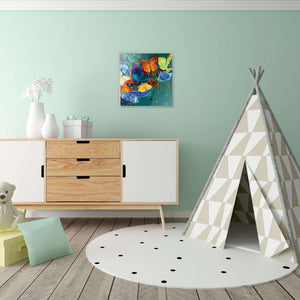 Stenske poslikave colorful butterfly - AP046-Life-decor.si