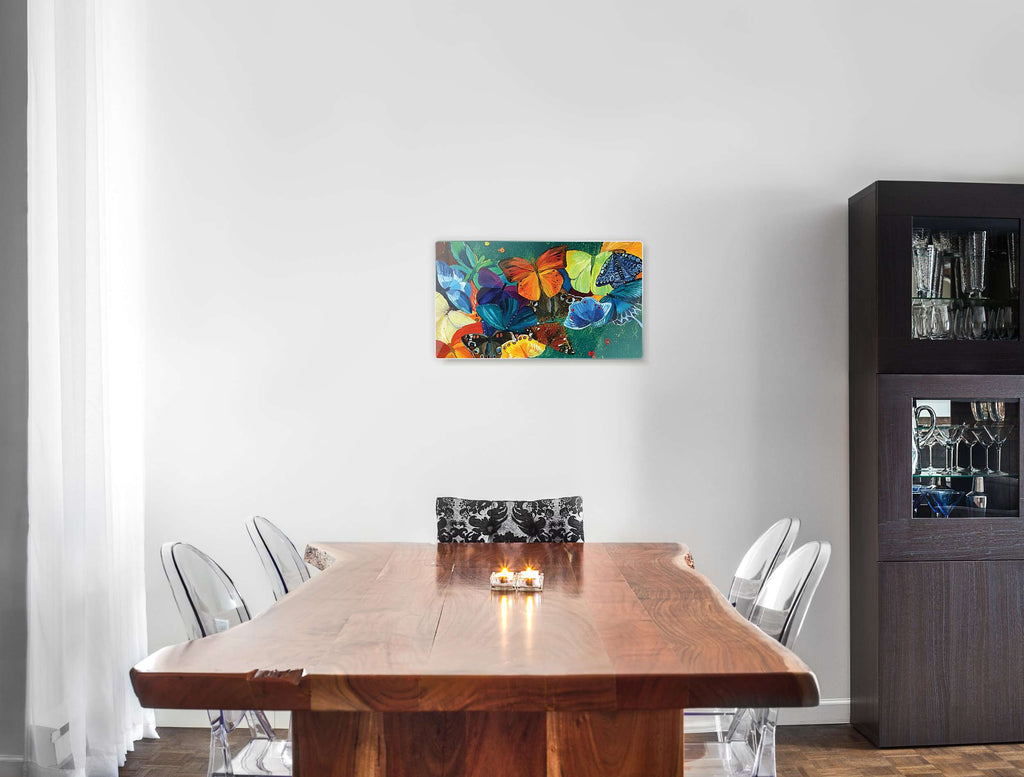 Stenske poslikave colorful butterfly - AP046-Life-decor.si