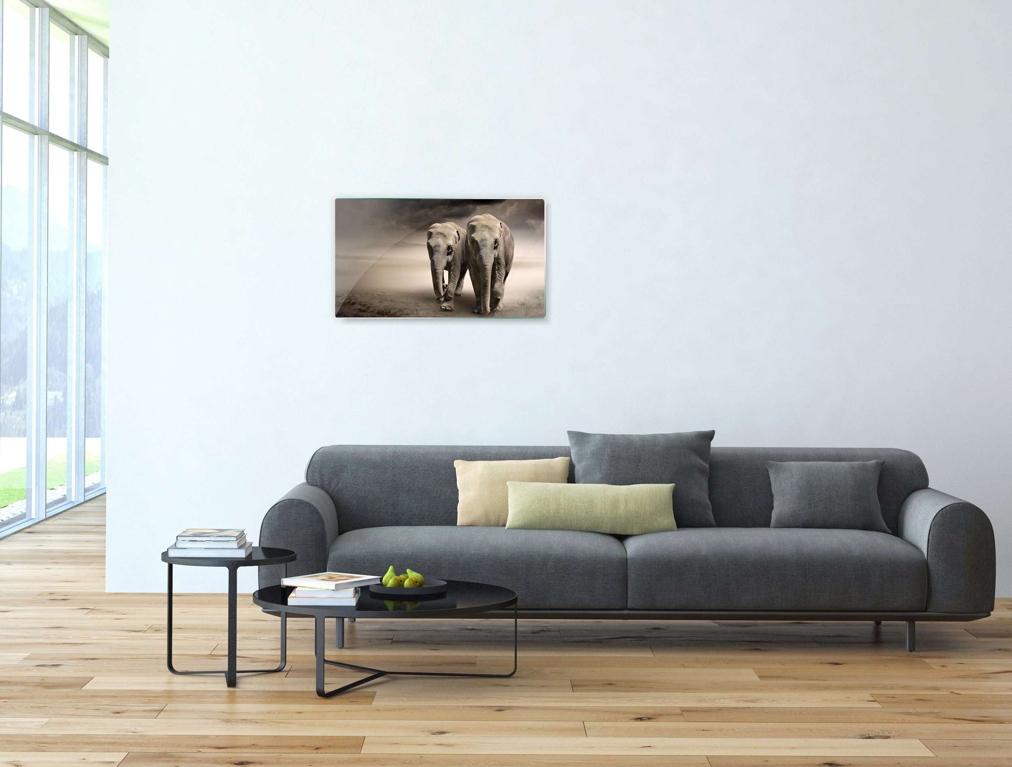 Stenske poslikave elephants - AP081-Life-decor.si