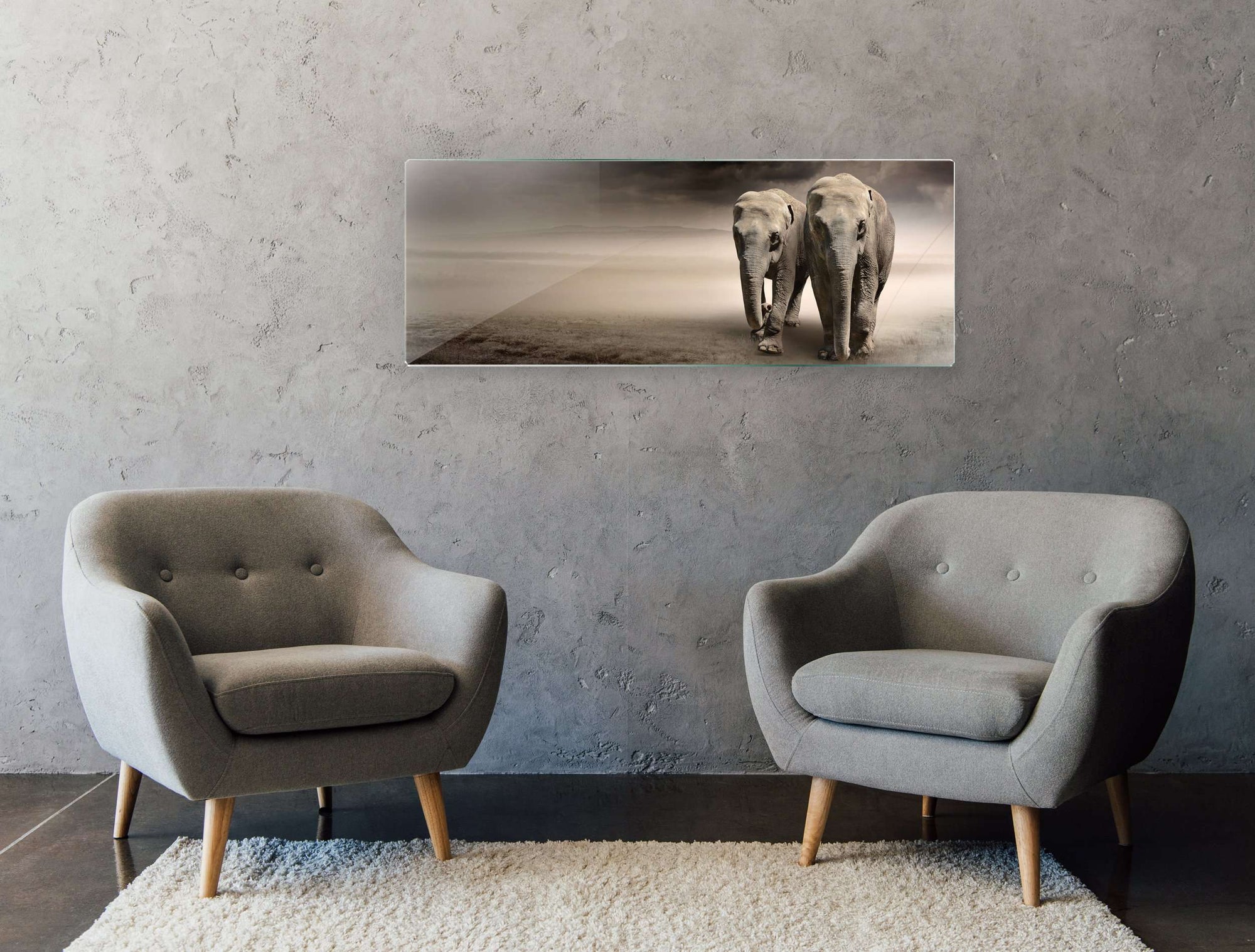 Stenske poslikave elephants - AP081-Life-decor.si