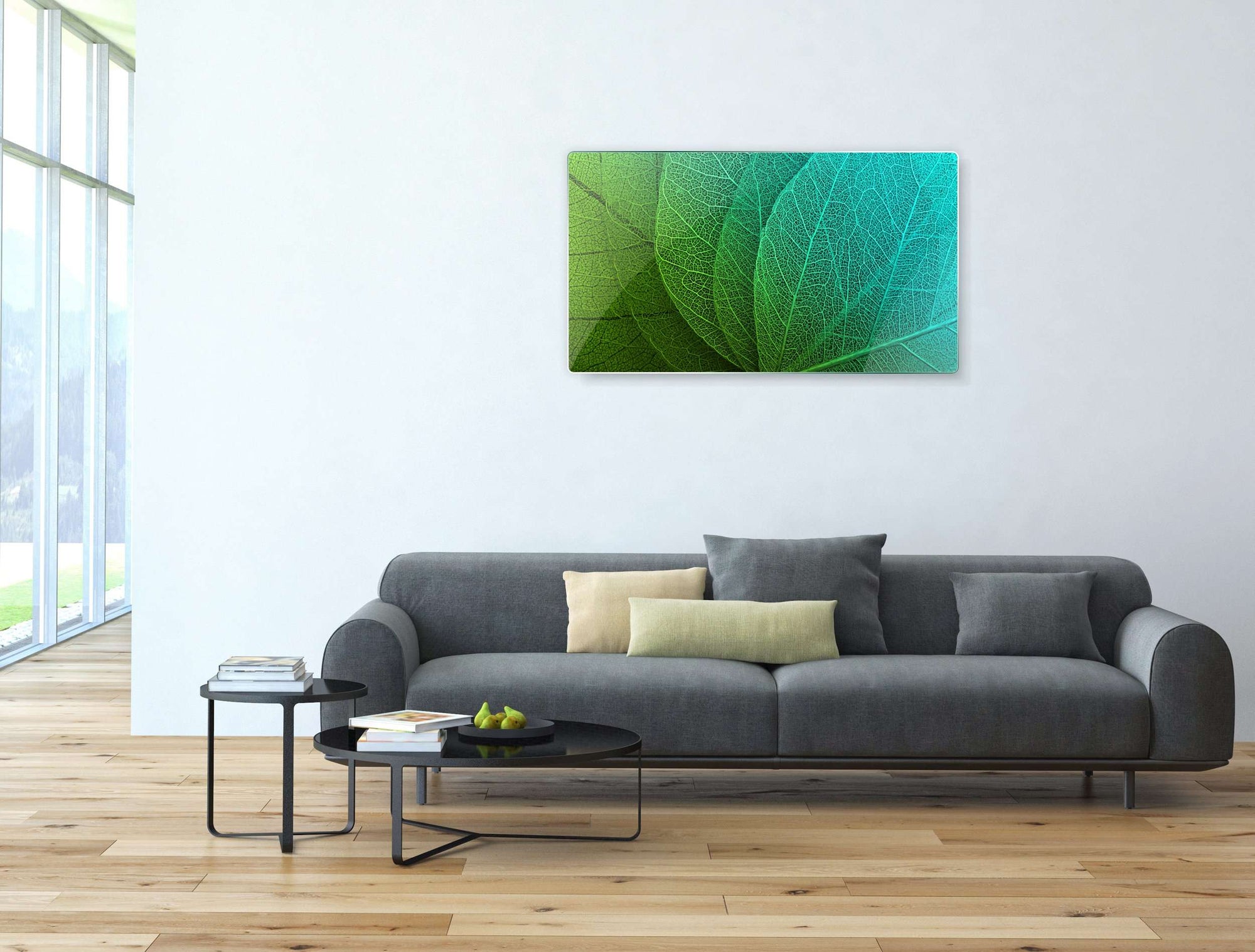 Stenske poslikave Green Leaf - AP001-Life-decor.si