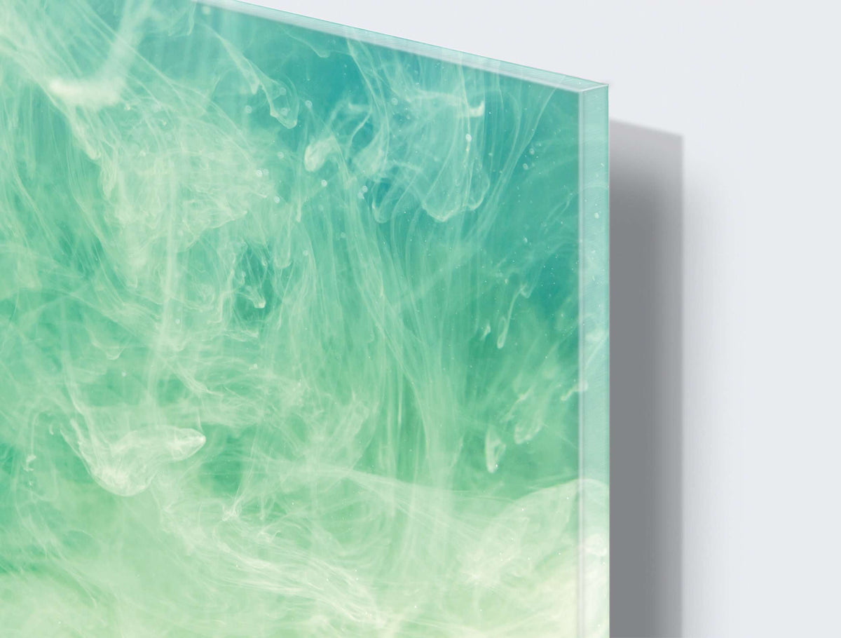 Stenske poslikave Green smoke - AP009-Life-decor.si