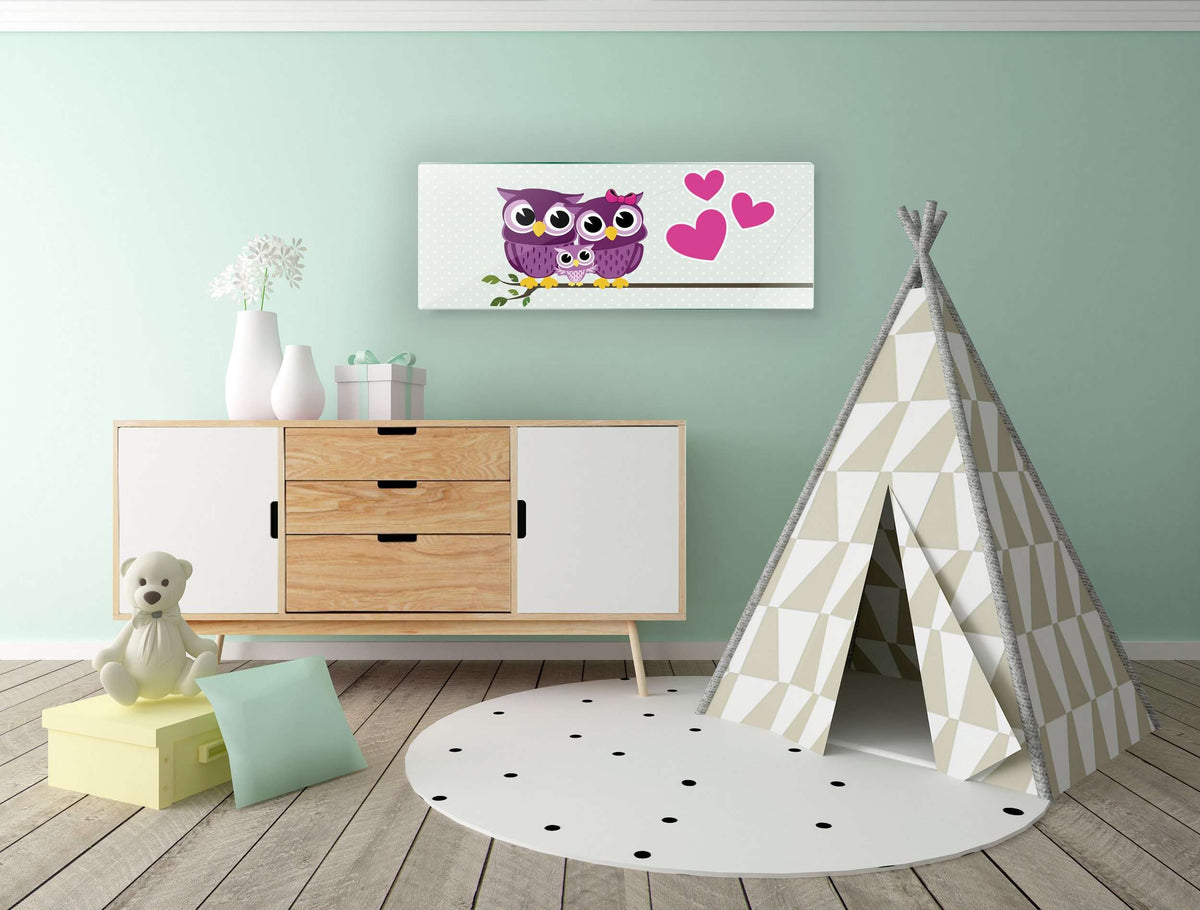 Stenske poslikave Happy owls - AP075-Life-decor.si