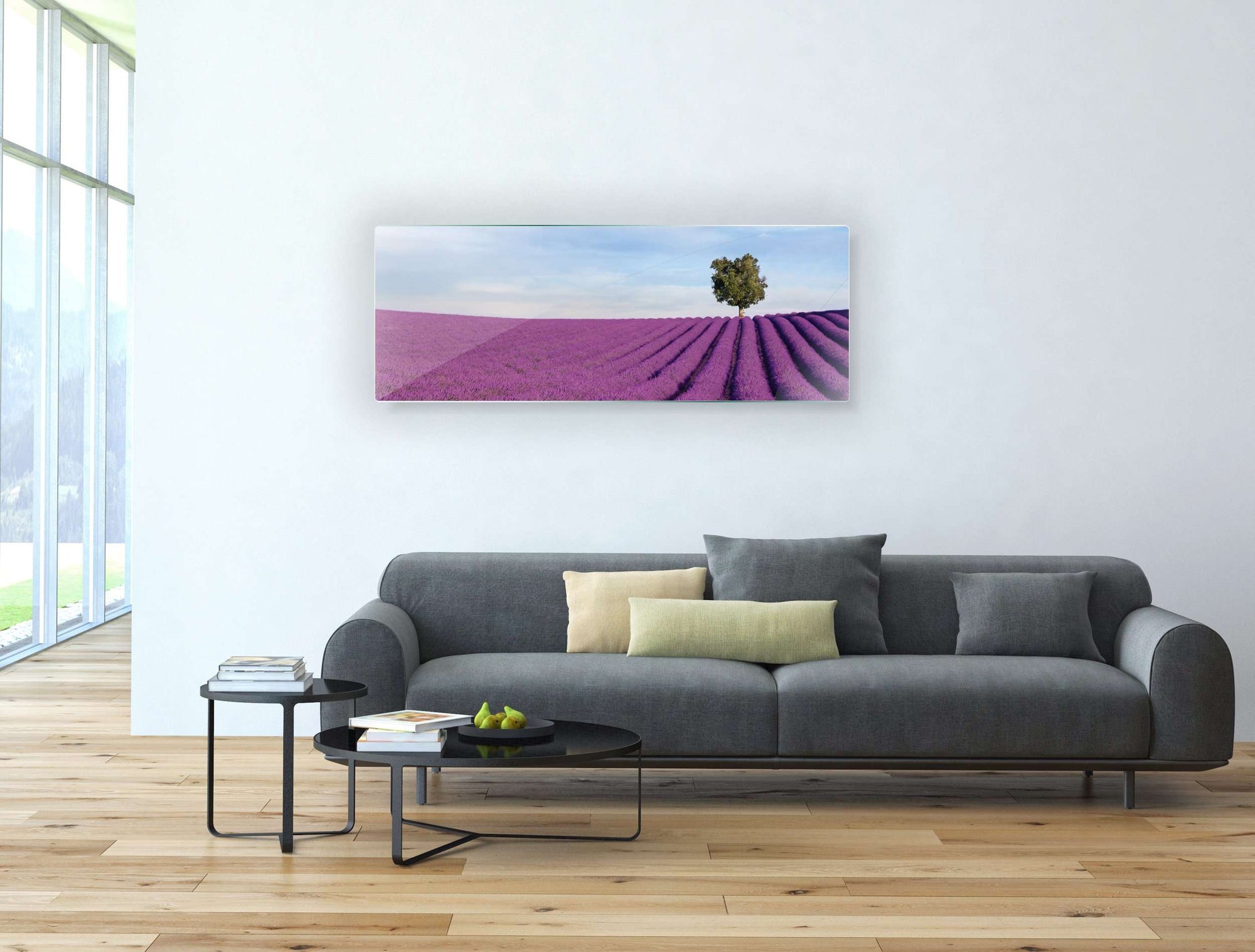 Stenske poslikave Lavanda field - AP053-Life-decor.si