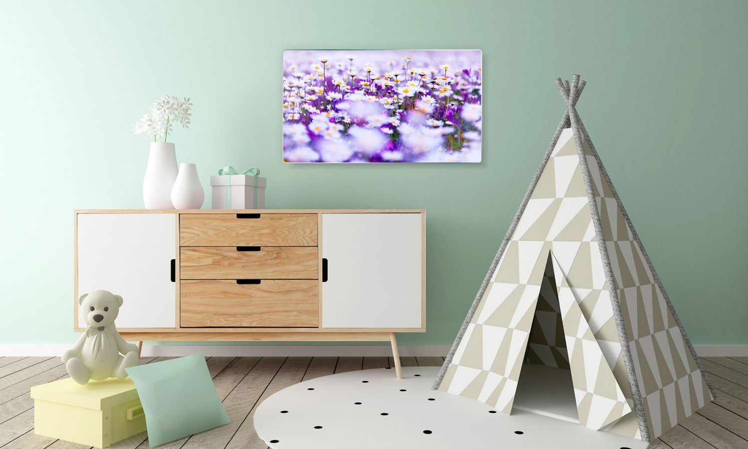 Stenske poslikave Spring flowers - AP088-Life-decor.si