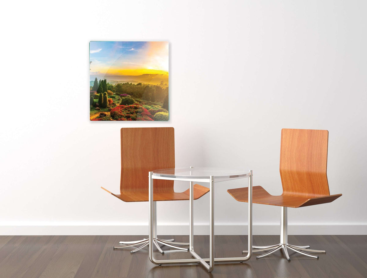 Stenske poslikave Sunrise in a park - AP020-Life-decor.si