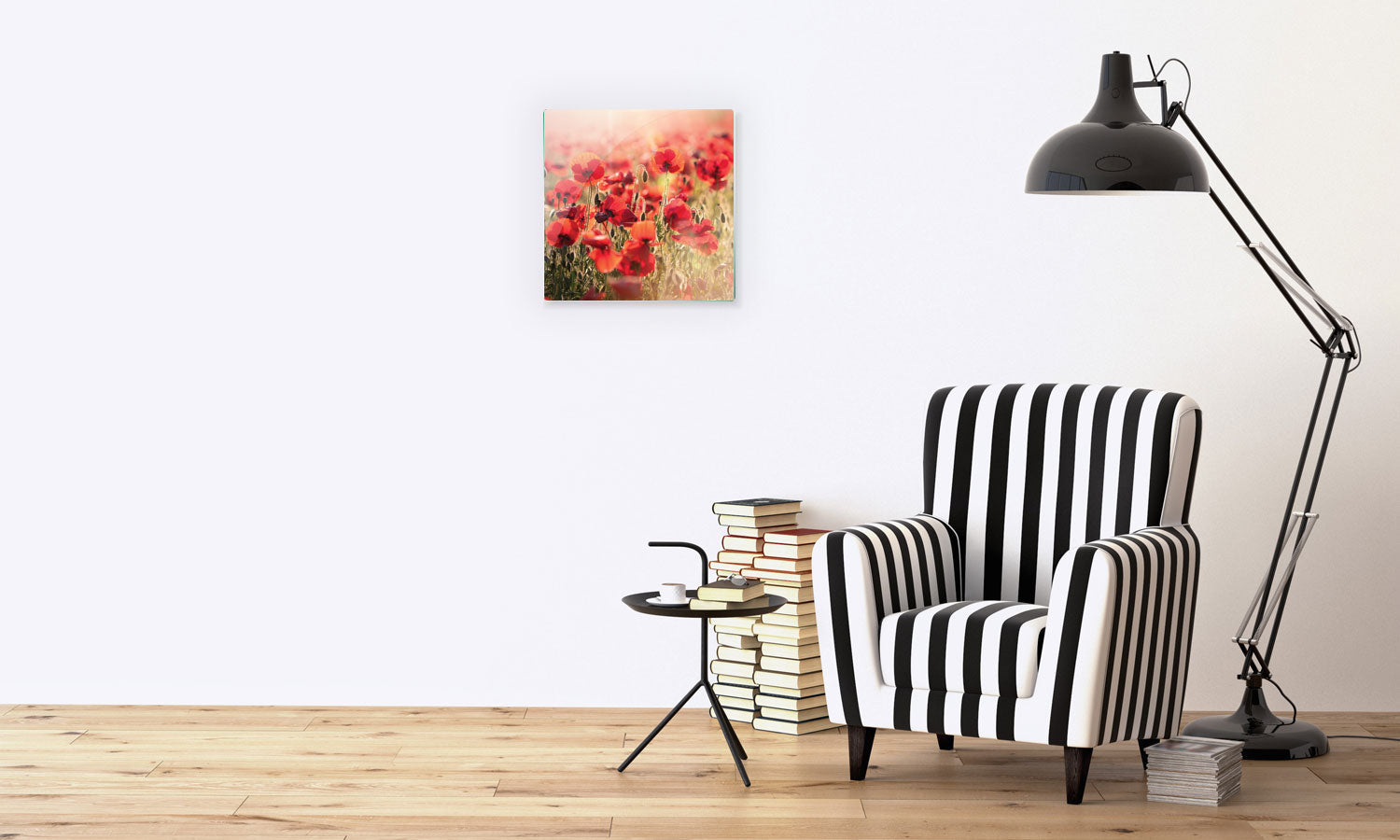 Stenske poslikave Tuscan red poppies - AP089-Life-decor.si