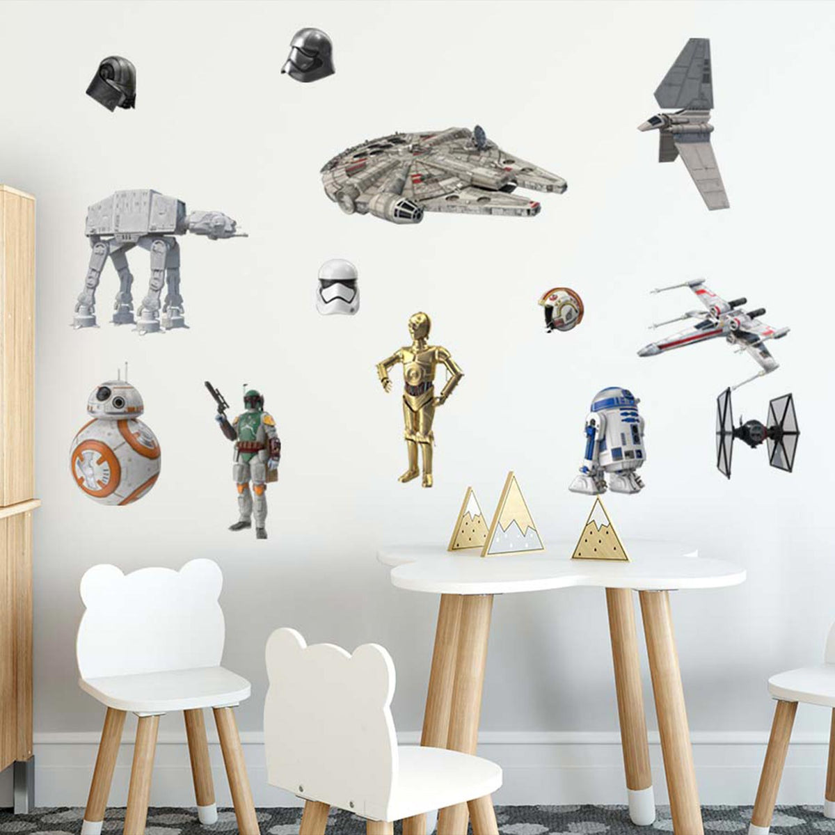 Stenske nalepke Star Wars Set  - WS111