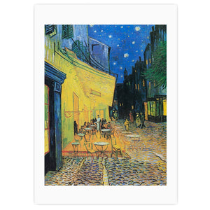 Vincent van Gogh's Café Terrace at Night, poster  PS013