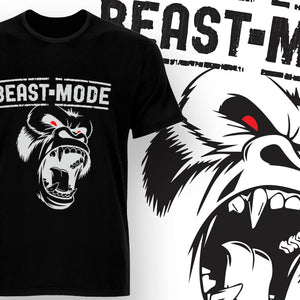 Majica Beast Mode Gym, T-Shirt Muška, Ženska i Dječji model 150g. TS004