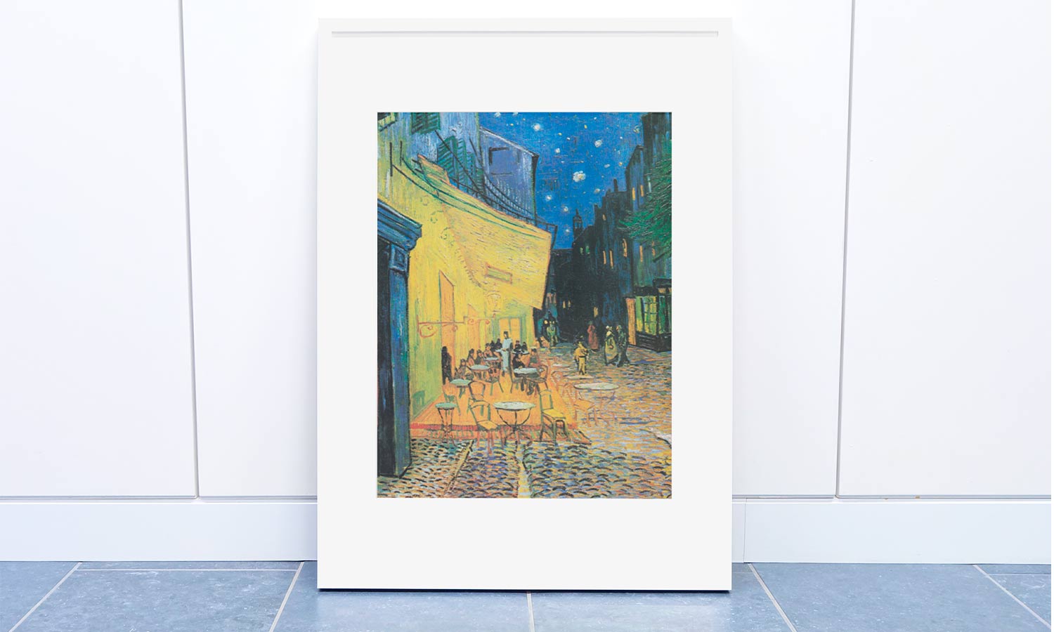 Vincent van Gogh's Café Terrace at Night, poster  PS013