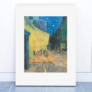 Vincent van Gogh's Café Terrace at Night, poster  PS013