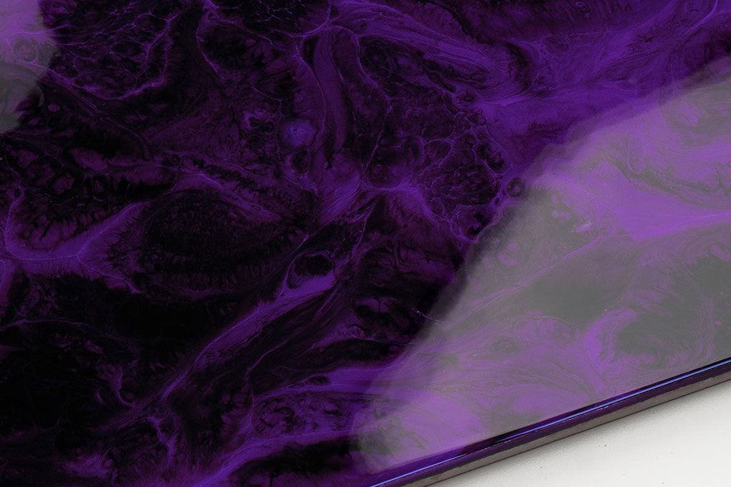 Epoxy pod Metallic Grape Purple & Jet Black - EP024