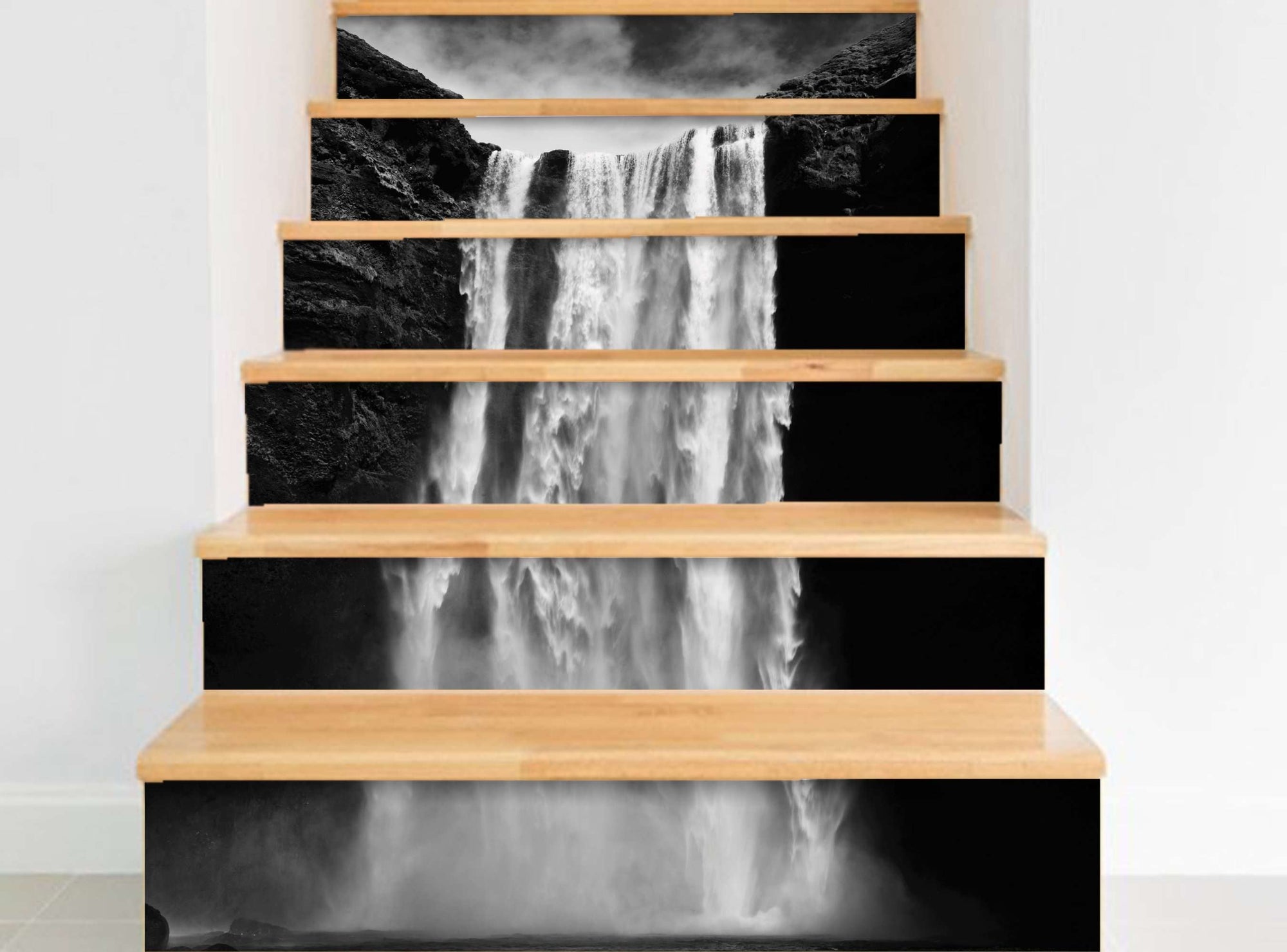 Waterfalls - Nalepke za stopnice NS014-Life-decor.si