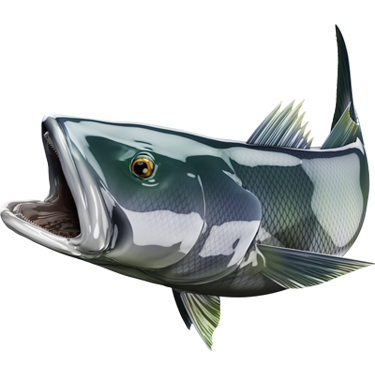 White Seabass nalepke, samolepilne - AUR116-Life-decor.si
