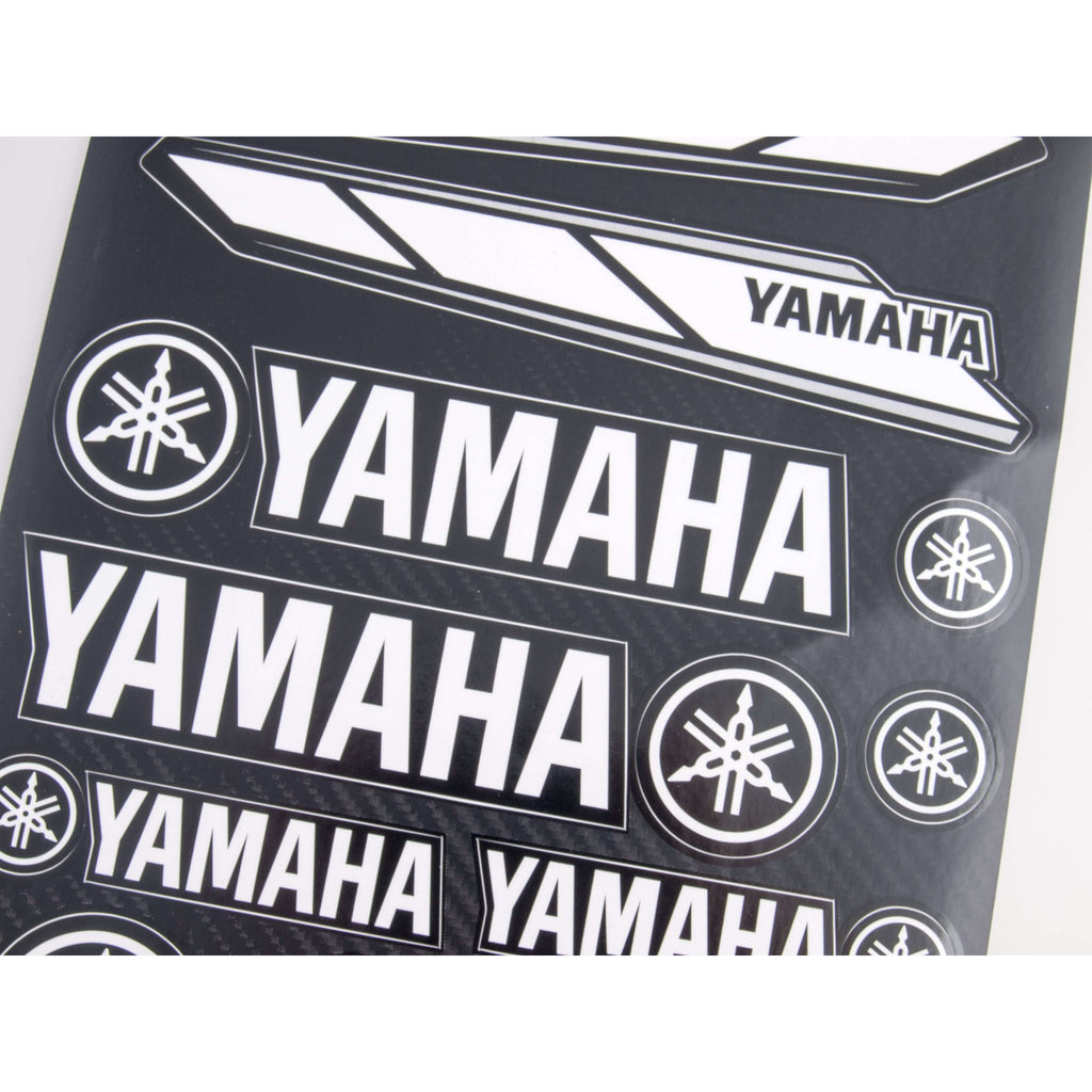 Yamaha bele nalepke za motorje - CC036W-Life-decor.si