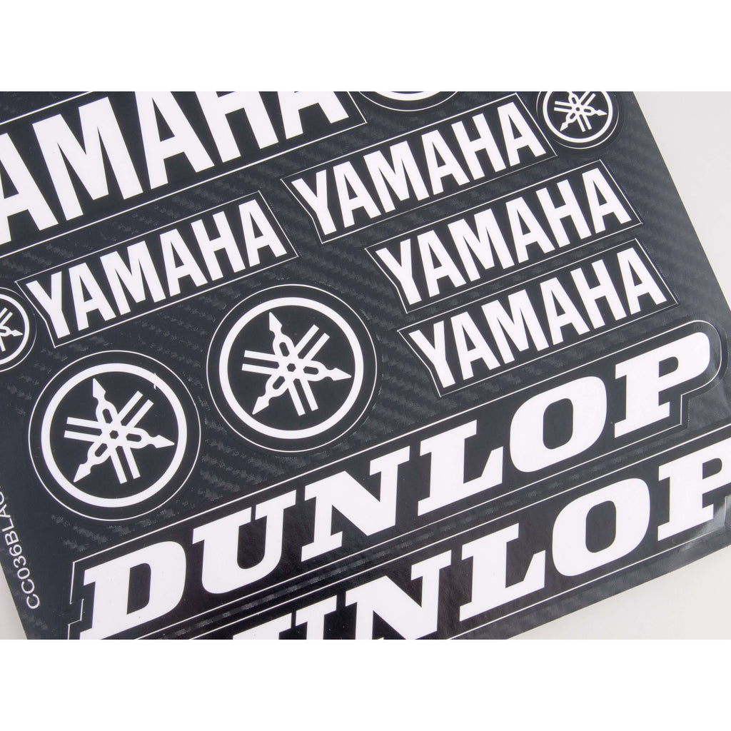 Yamaha bele nalepke za motorje - CC036W-Life-decor.si