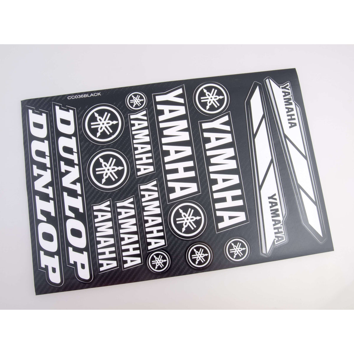 Yamaha bele nalepke za motorje - CC036W-Life-decor.si