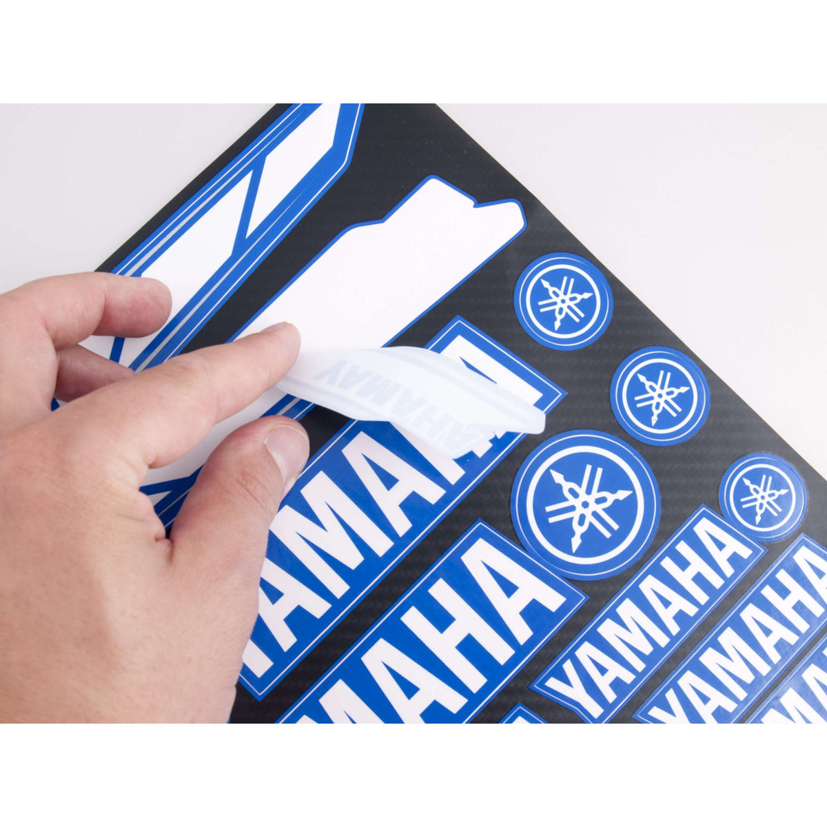 Yamaha modre nalepke za motorje - CC036B-Life-decor.si