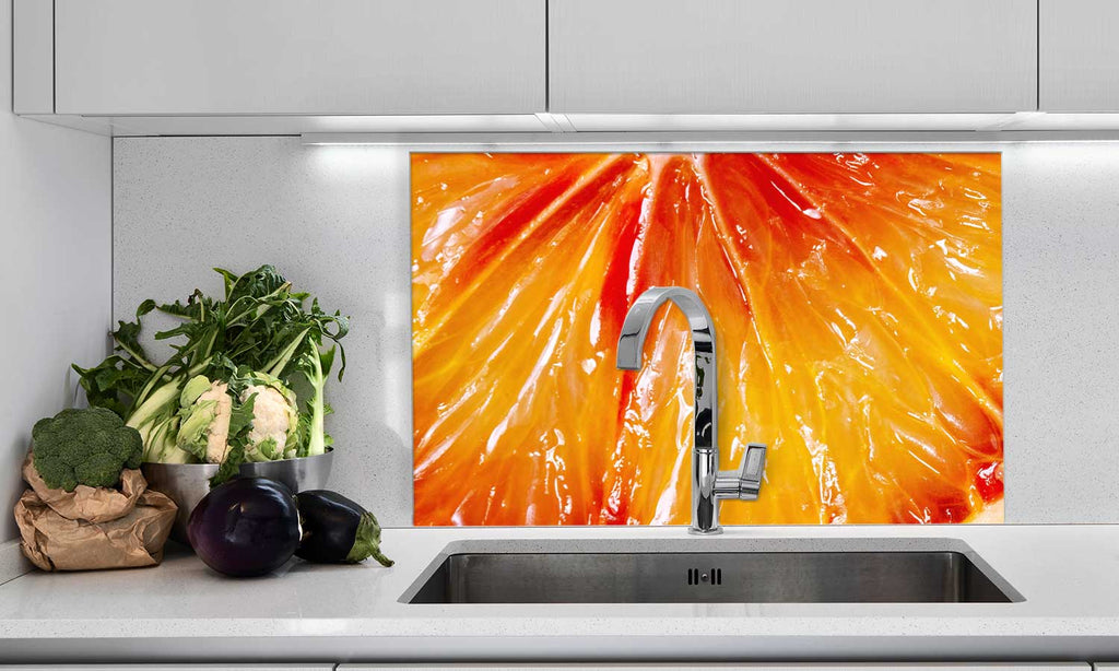Zaštitnik od prskanja vodom Sicilian bloody orange, kaljeno staklo - KA105