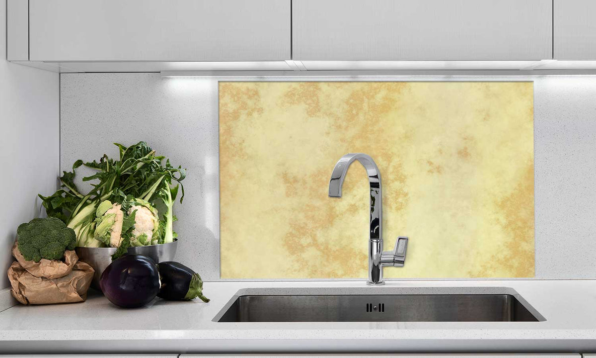 Zaštitnik od prskanja vodom Italian Marble, kaljeno staklo - KA045