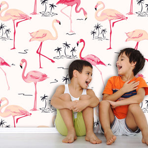 Samolepilne stenske Fototapeta Flamingos SW552-Life-decor.si